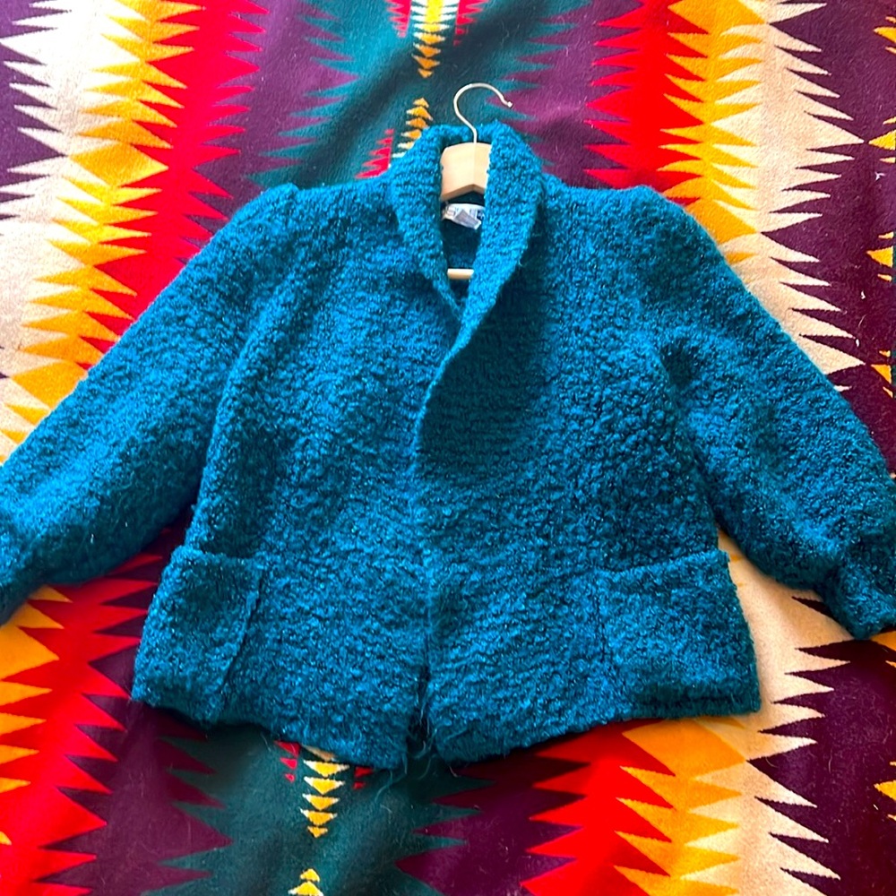80’s boucle jacket size small